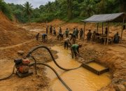 Tambang Emas Ilegal Marak Di Merbau Mataram Lampung Selatan